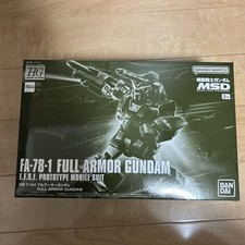 HG 1/144 Full Armor Gundam Mobile Suit Gundam MSD Unassembled Preban