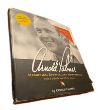 Arnold Palmer COMPLETE Memorabilia Inserts First Printing Ephemera Golf HC Book