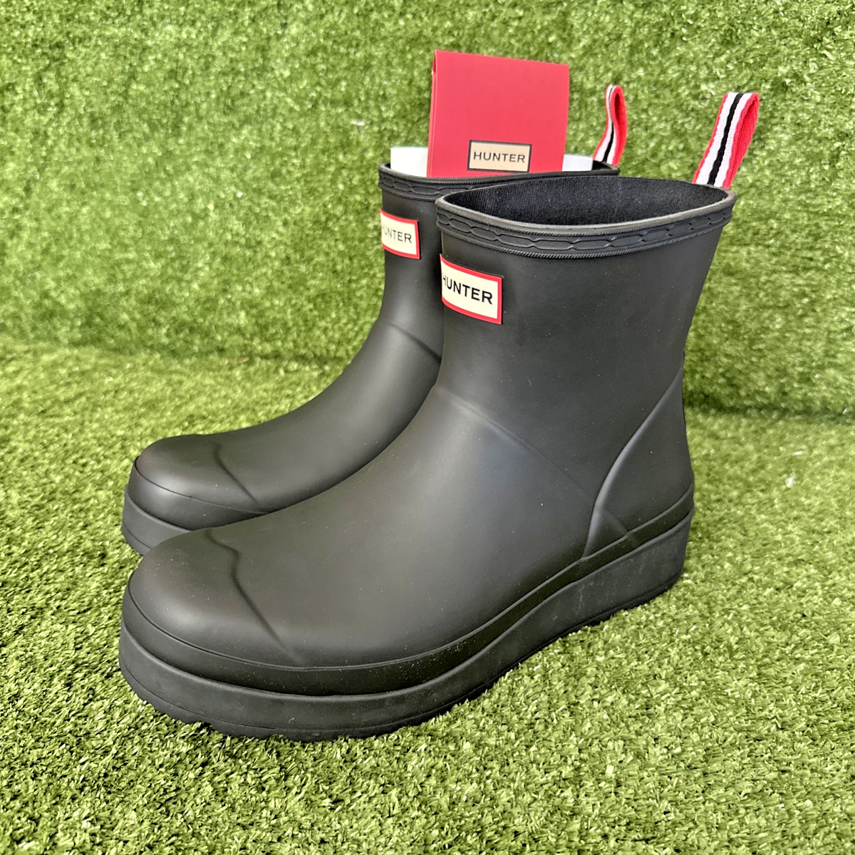 🖤🌧️ HUNTER PLAY MID RAIN BOOTS — WOMEN'S SIZE 10W — NEW IN BOX