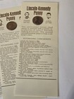 9 Commemorative Bicentennial Pennies Lincoln Kennedy Penny Lot On Cards — photo 4