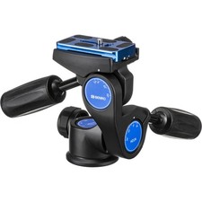 Benro HD2A 3-Way Arca Tripod Head, Holds 17.6 Lbs