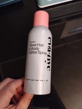 Eva NYC Kweeen Silver Hair and Body Glitter Spray Full Size 4.9 oz / 139 g