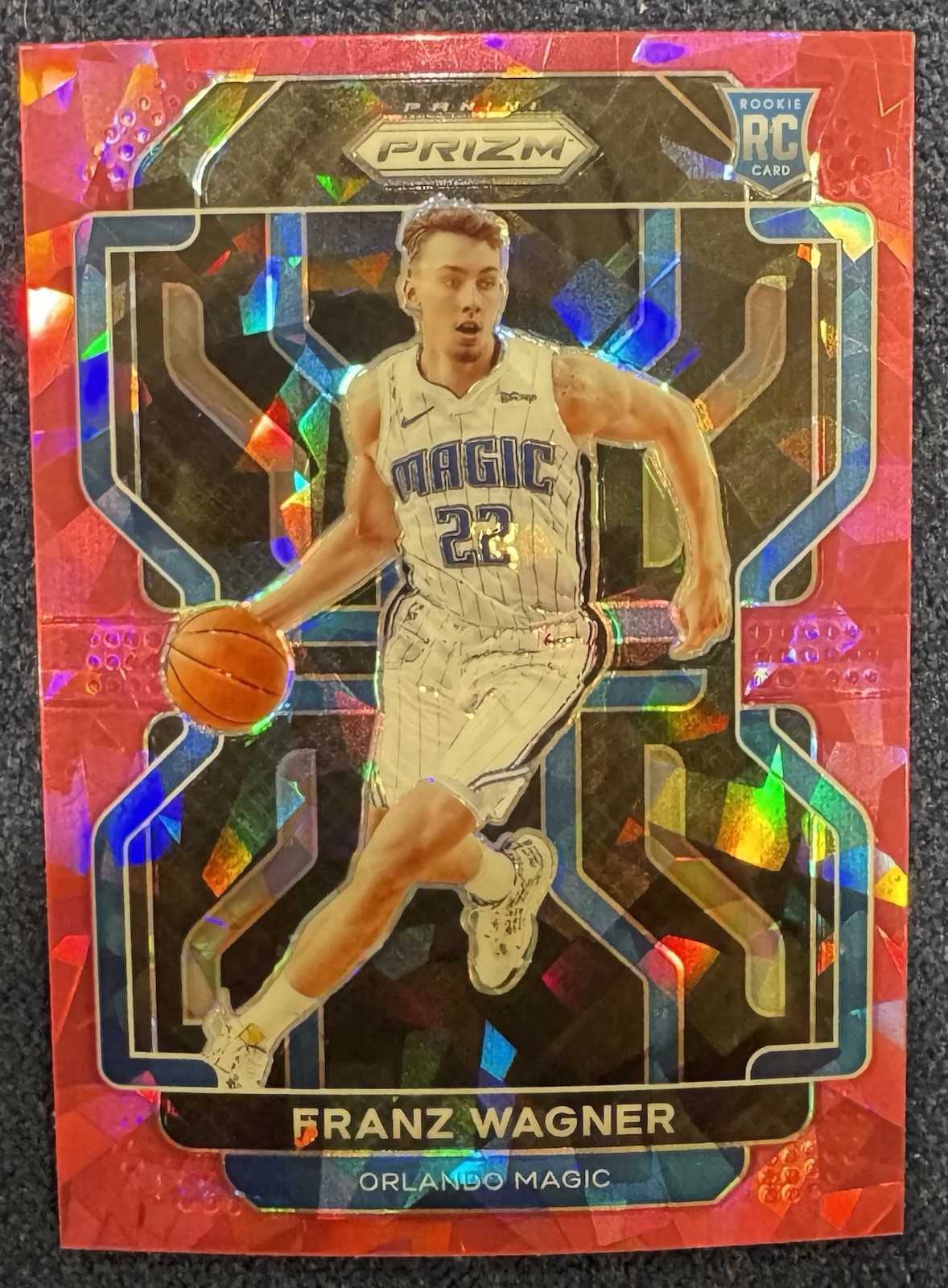 2021-22 Panini Prizm - Franz Wagner #310 Pink Ice Prizm (RC)