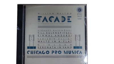 William Walton Facade CD 1985 Japan Import Classical Reference Recordings