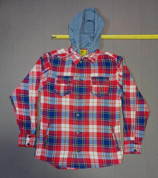 Men River Island Shirt Red Cotton 36 / S / 44