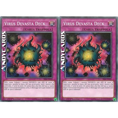 VIRUS DEVASTA DECK 2x   (Deck Devastation Virus)   Common   SR06 IT032   1Ed