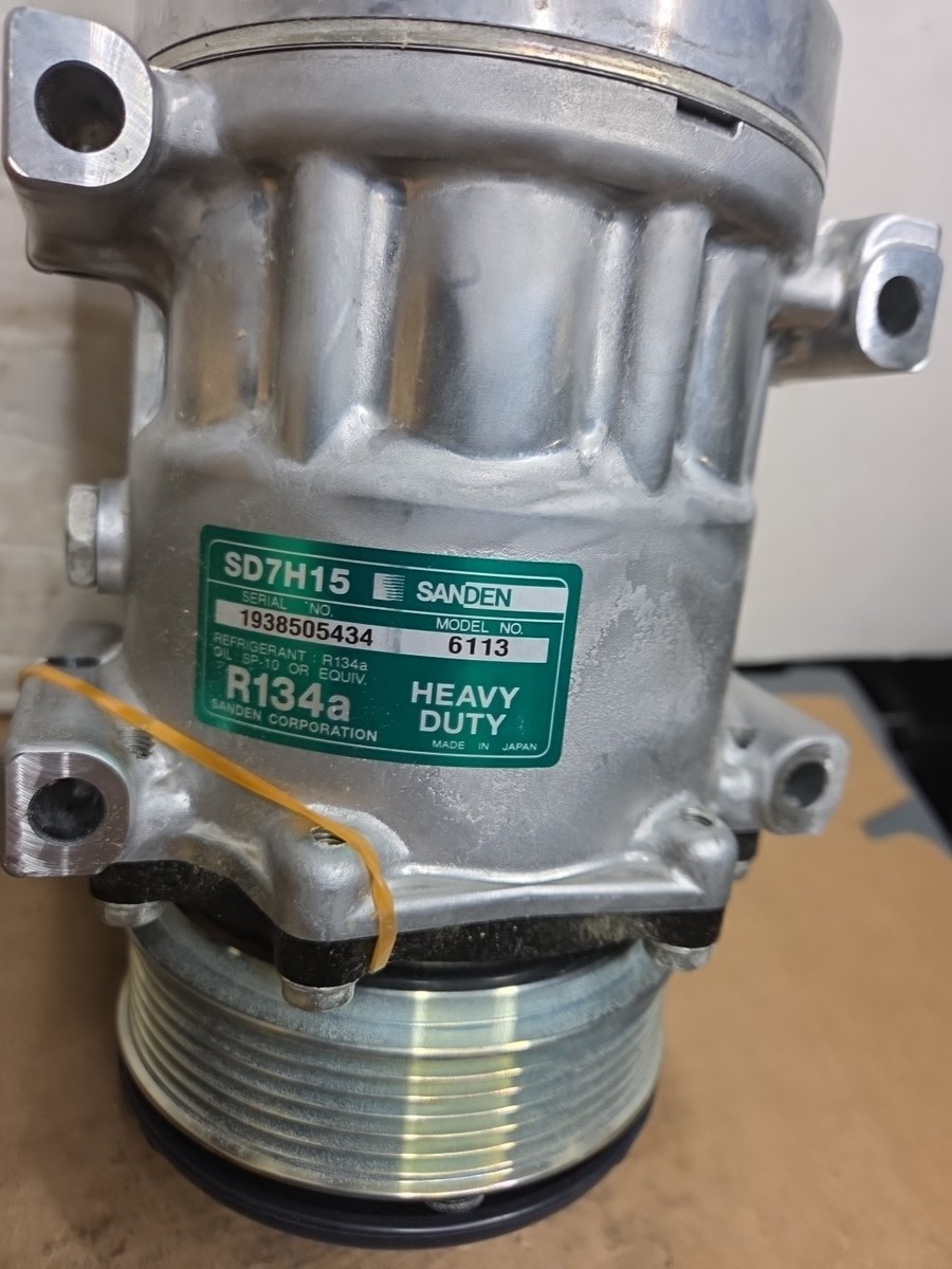 SD7H15 Sanden 4732U1 AC Compressor Pump With Clutch 8 Groove
