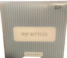 Close To My Heart My Acrylix B1230 Solo Clear Stamp Set "F" - Unused  Complete