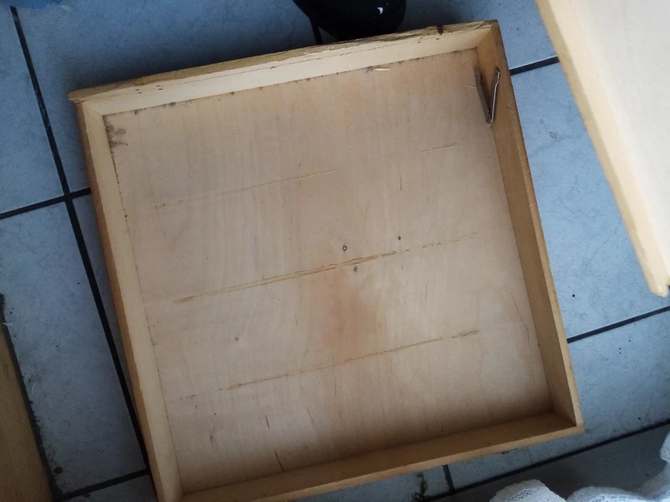 Lego Sortierbox in aus Holz -- recht guter zustand- 60 er Jahre -Bastler Ware - Bild 3 von 4