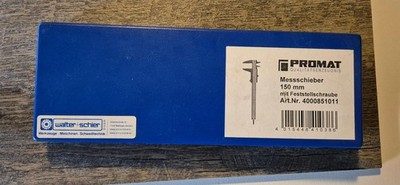 PROMAT Messschieber 150mm mit Feststellschraube Art. Nr.: 4000851011