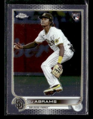 2022 Topps Chrome Update #USC3 CJ Abrams Rookie San Diego Padres