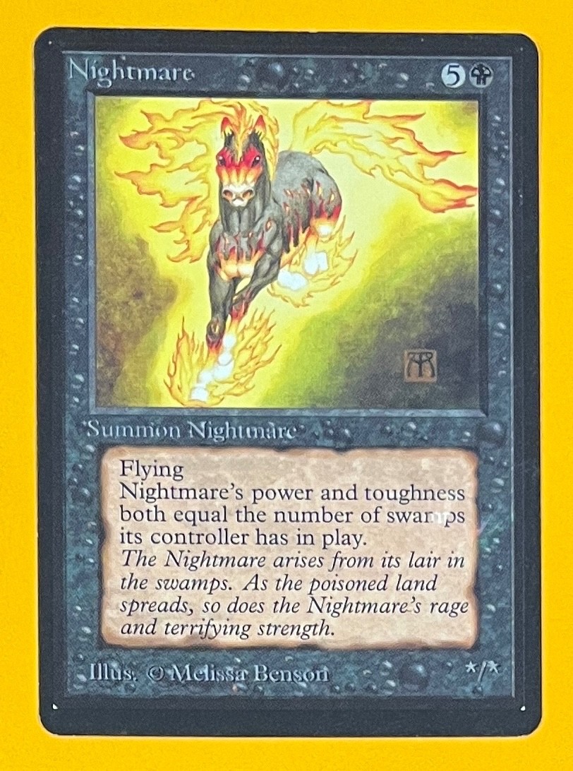 MTG NIGHTMARE Beta (OldManMTG 012-558)