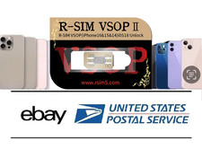 R-SIM VSOP II iPhone Unlock for iPhone 13, 14, 15,  16 on Dual SIM for iOS 26
