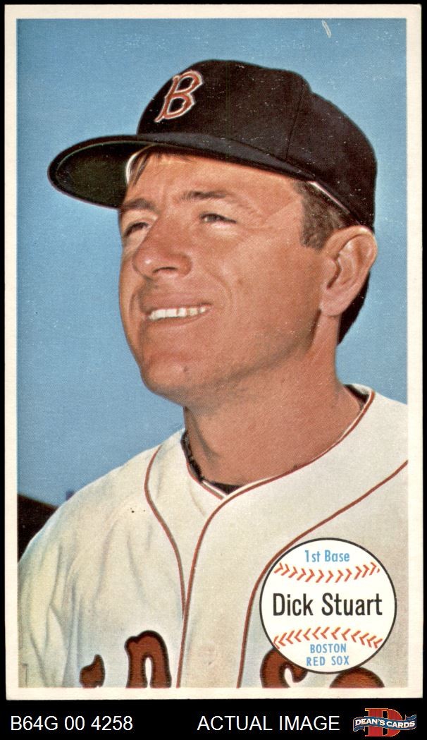1964 Topps Giants #42 Dick Stuart Red Sox SHORT-PRINT 7 - NM