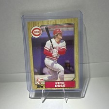 Topps 1987 Pete Rose #200 Cincinnati Reds Baseball MLB Base Set Vintage Original