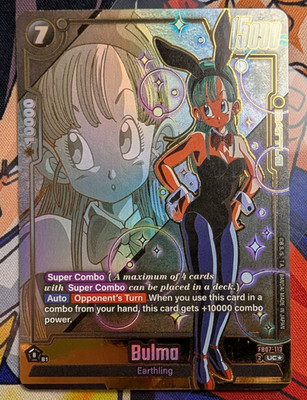 Bulma FB07-113 Alternate Art Bunny Wish For Shenron Dragon Ball