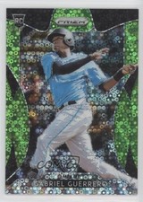 2019 Panini Prizm Tier III Lime Green Donut Circle 59/199 Gabriel Guerrero 9mc
