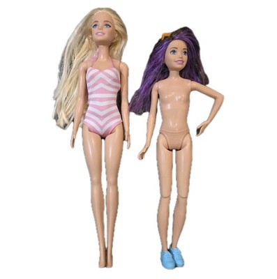 Mattel Barbie Skipper 12'' Puppe & Barbie Badeanzug Original Mädchen Spielzeug Fehlteile