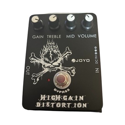 JOYO JF-04 Analog High Gain Distortion Effects Pedal for Electric Guitar