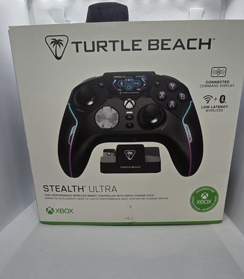 Turtle Beach Stealth Ultra Wireless Controller Xbox PC w/ Charge Dock & Case