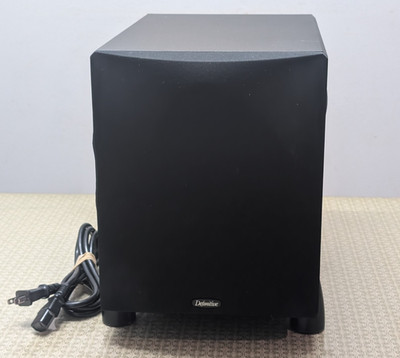Definitive Technology ProSub 800 Powered Subwoofer Black - 300 Watts - Works!