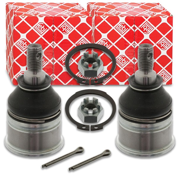 2X Febi Bilstein Traggelenk FÜHrungsgelenk Vorne Honda Accord Iv V Vi Shuttle-image