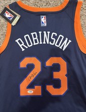 Mitchell Robinson #23 Signed Autographed New York Knicks Jersey (PSA/DNA)