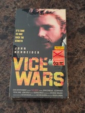 BRAND NEW Vice Wars (VHS; 1992) John Schneider RARE Sealed OOP *SEE PICS*