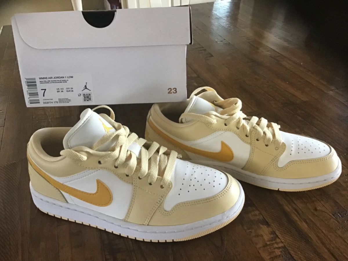 Jordan 1 Low Sail Yellow Ochre W for sale | eBay