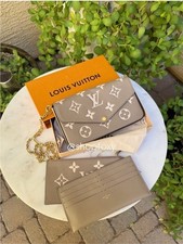 Louis Vuitton Bicolor Monogram Empreinte Pochette F licie