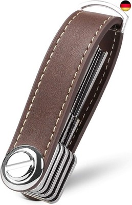 Key Organizer | Schlüsselanhänger Echtes Leder | Pocket Smart Key Holder mit S