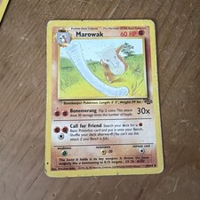 Pokémon TCG Marowak Jungle Card 39/64