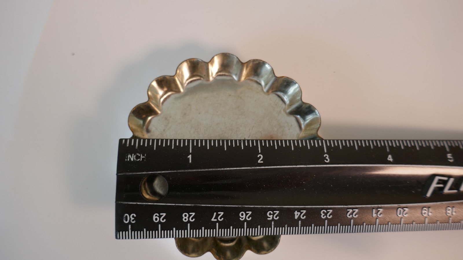 51 VTG Mini Scalloped Tin Tart Tartlet Molds Baking Pans Chocolate France