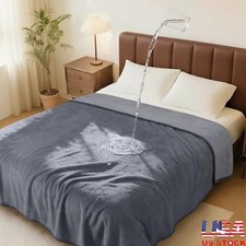 Waterproof Pet Blanket Soft Reversible Fleece Indoor Outdoor Use Easy Clean