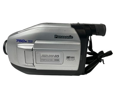 Panasonic Palmcorder PV-L454D VHS-C Camcorder 750x Works No