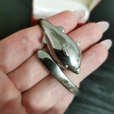 Picador Watch Slider Bracelet Dolphin Silver Colour