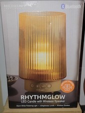 Rhythmglow Candle With Wireless Speaker 3 Brightness Levels