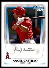 2011 Bowman Prospects Angel Castillo Los Angeles Angels #BP57