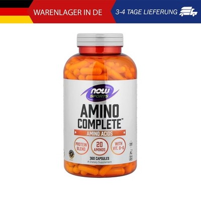 NOW Foods, Sports, Amino Complete , 360 Kapseln
