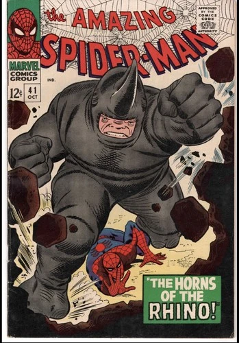 Amazing Spider-Man #41 - 1st Appearance Rhino! OW/W Pages Absolute Beauty!
