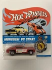 Tom McEwen 1970 Autographed Hot Wheels Redline Mongoose Vs Snake Mint NHRA