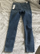 NWT Hudson Natalie MidRise Super Skinny Crop Jeans Stretch 215 Sz 26