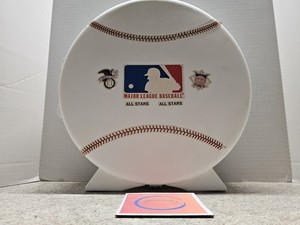 Vintage 1980s Skilcraft Baseball Shaped MLB Baseball Card Holder/Carrying Case