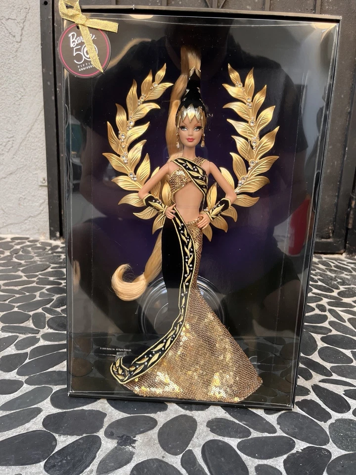 Barbie Golden Legacy Doll by Bob Mackie Gold Label 2009 Edition - Image 2 of 2