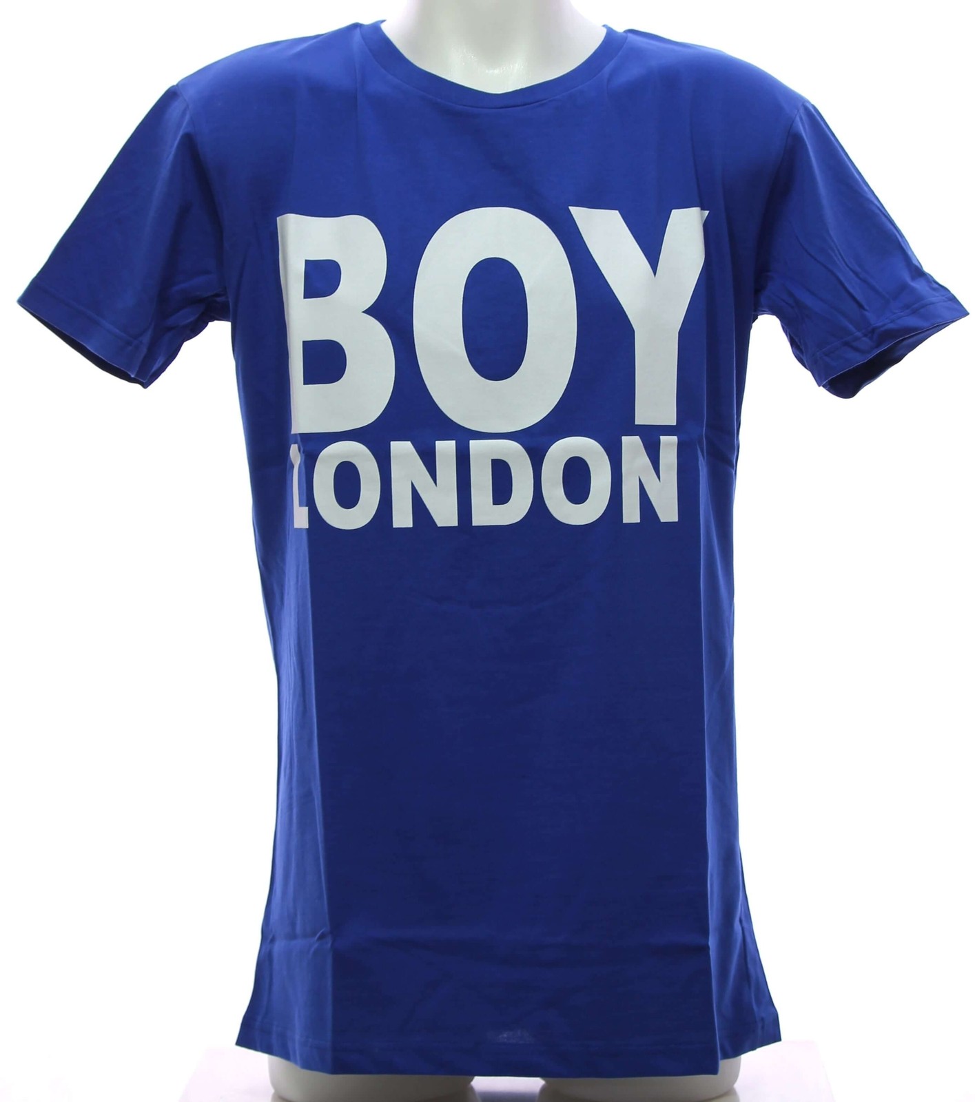 Boy London Herren T-Shirt royalblau mit weiem Druck Art BL364 OUTLET -75 4890₽