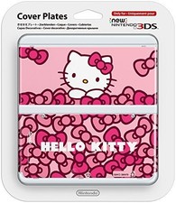 New Nintendo 3DS Cover Plate Hello Kitty Overseas Version Rare New