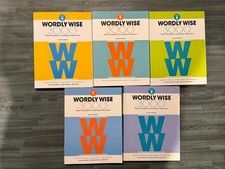 Wordly Wise 3000 Books 4,5,6,7,9 Lot Fourth E...