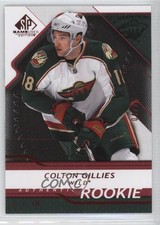 2008-09 SP Game Used Edition Authentic Rookies Platinum 4/25 Colton Gillies 0c3