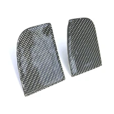 Porsche 911 997 Cayman Door Panel Upper End Trim Genuine Carbon Set 99755568300