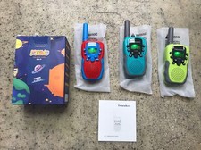 3 Walkie Talkies for Kids FAYOGOO Walkie Talkies Two Way Radio T-388 - Fast Ship